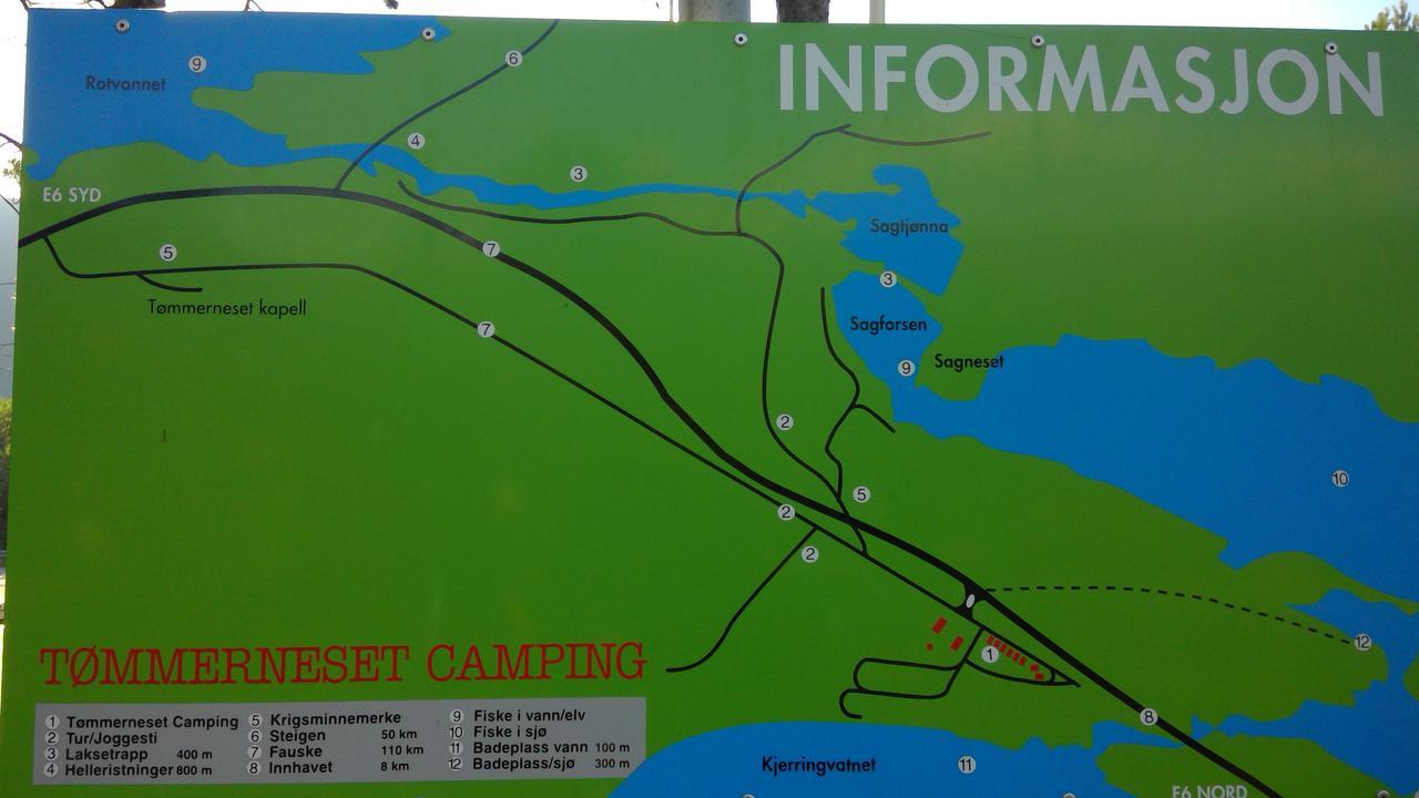 Tommerneset Camping Hotel Innhavet Buitenkant foto